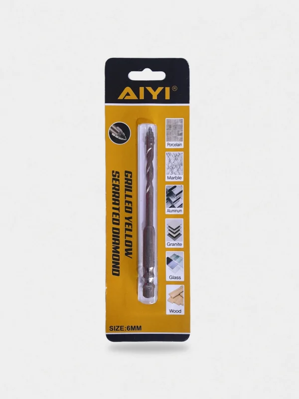 AIYI Serrated Diamond Drill Bit – 6mm