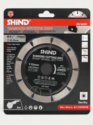 Shind Diamond Cutting Disc 115mm