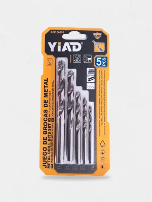 Yiad HSS Drill Bit Set 5 Piece